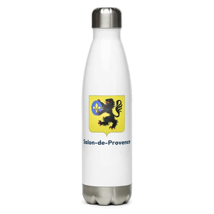 Gourde inox blason de Salon-de-Provence