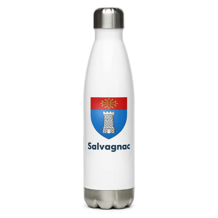 Gourde inox blason de Salvagnac