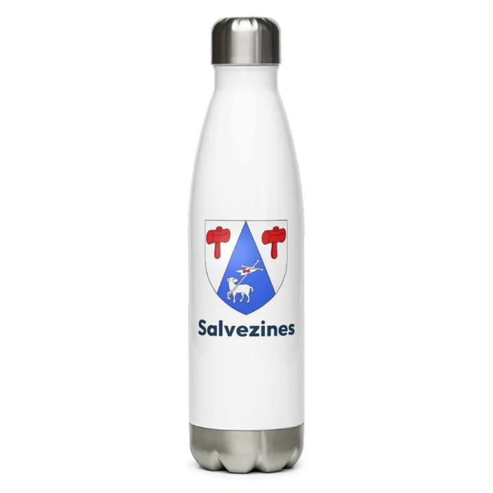 Gourde inox blason de Salvezines