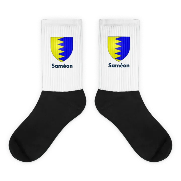 Chaussettes — blason de Saméon