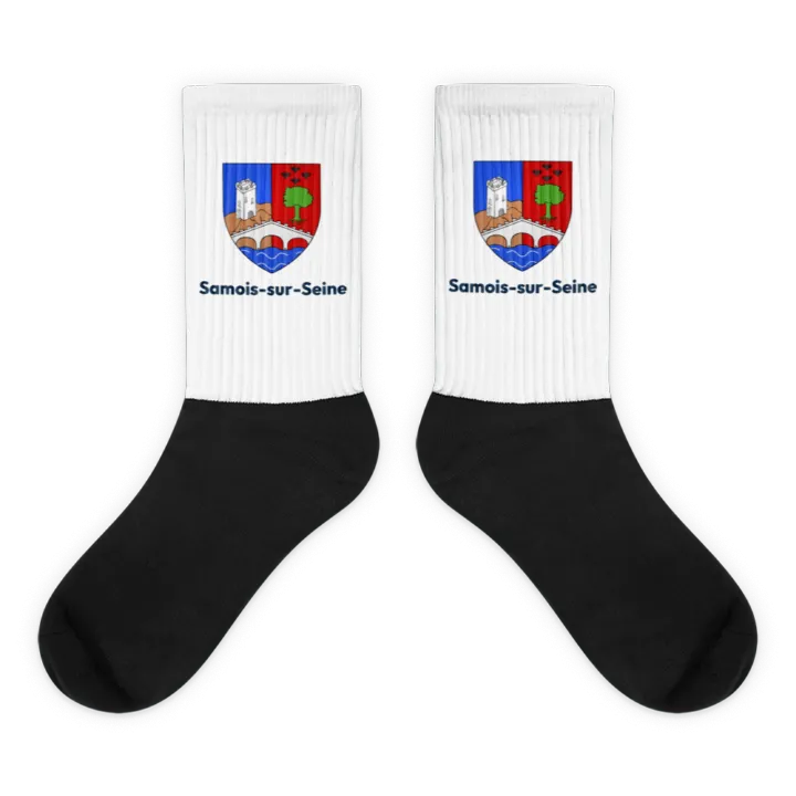 Chaussettes — blason de Samois-sur-Seine