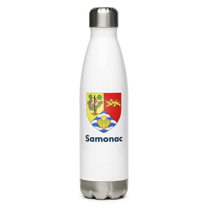 Gourde inox blason de Samonac