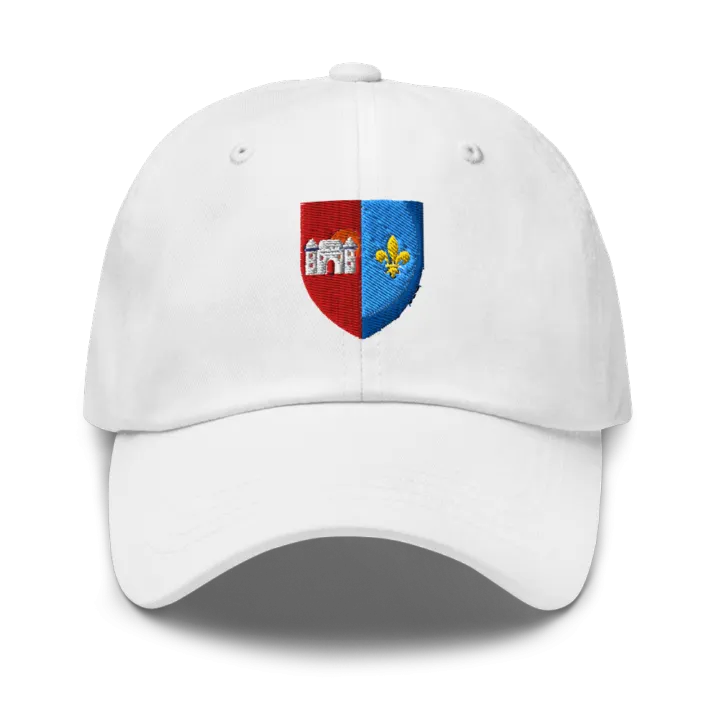 Casquette brodée blason de Sancoins