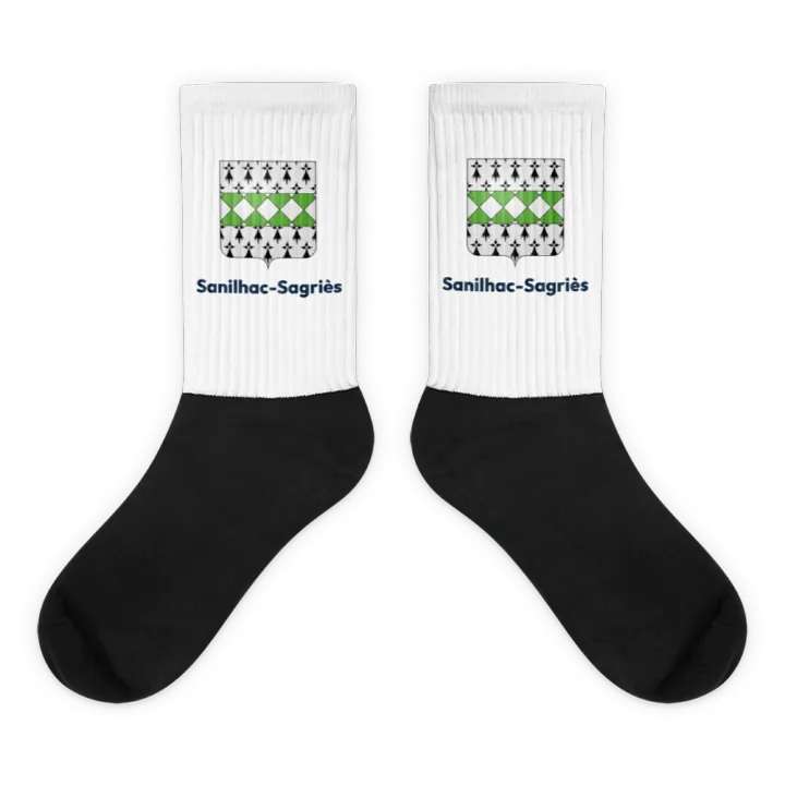 Chaussettes — blason de Sanilhac-Sagriès