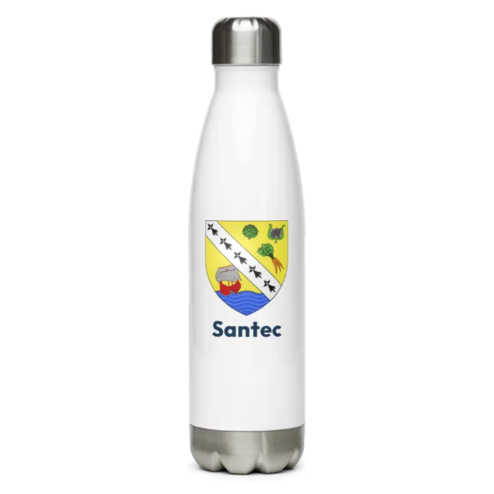 Gourde inox blason de Santec
