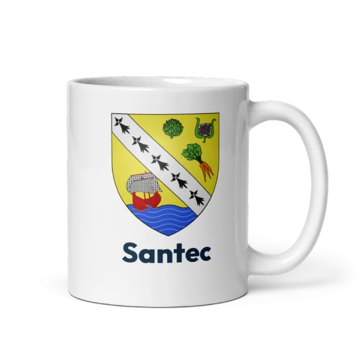 Mug blason de Santec