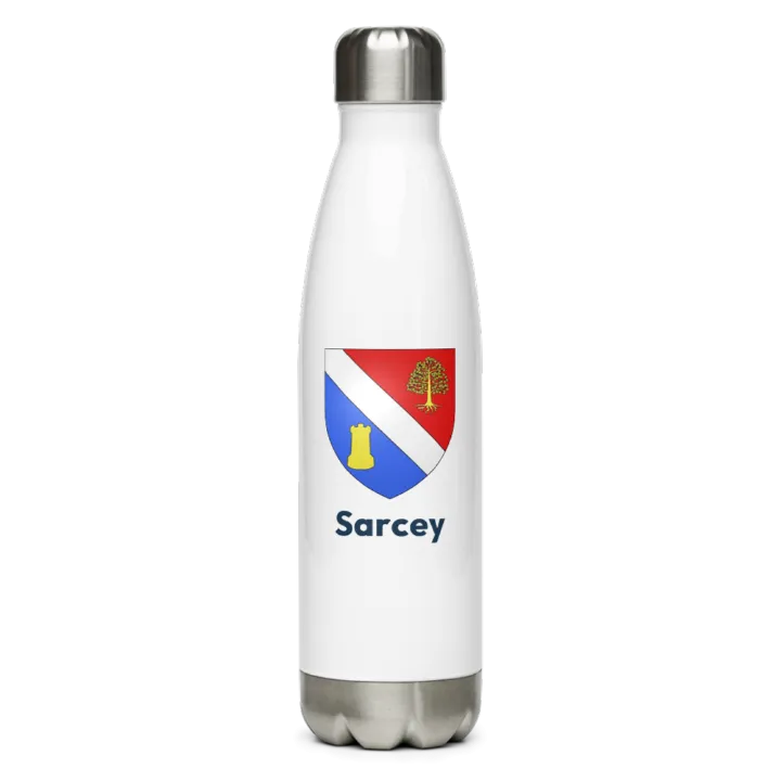 Gourde inox blason de Sarcey
