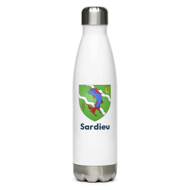 Gourde inox blason de Sardieu
