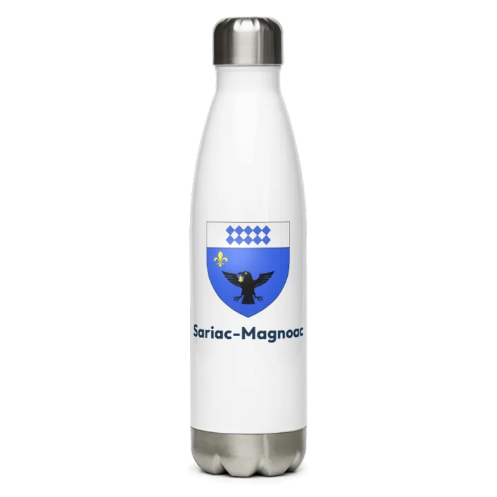 Gourde inox blason de Sariac-Magnoac