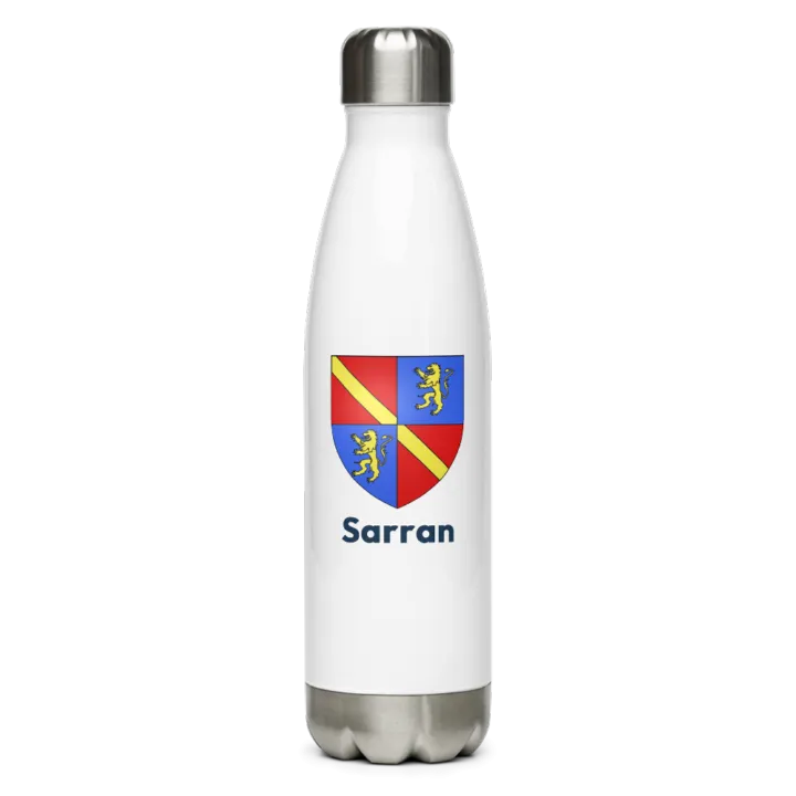 Gourde inox blason de Sarran