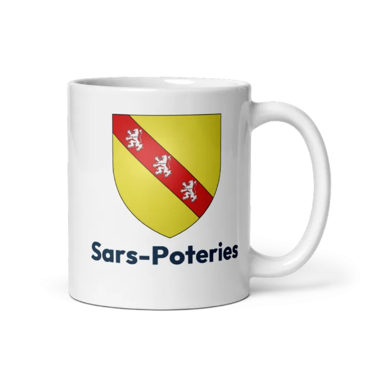Mug blason de Sars-Poteries