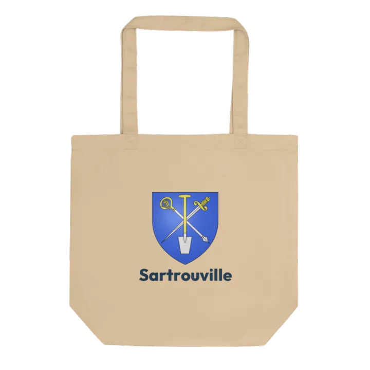 Tote bag coton bio — blason de Sartrouville