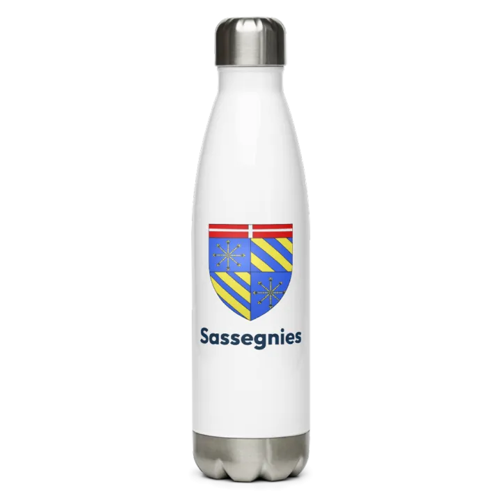 Gourde inox blason de Sassegnies