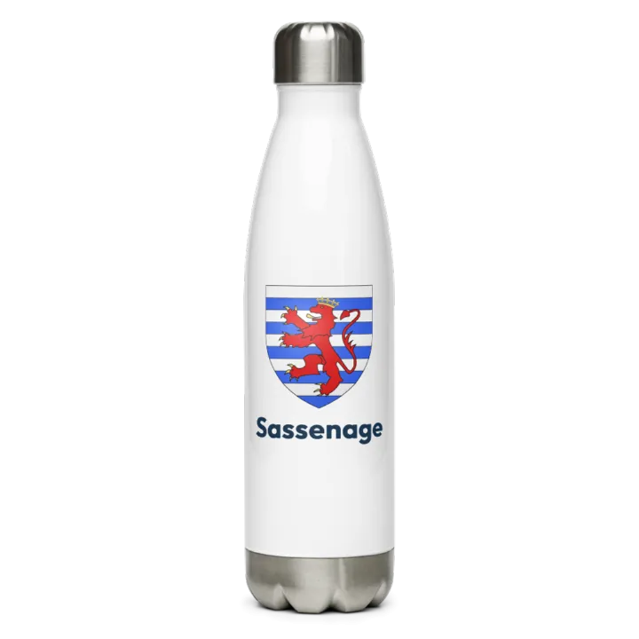 Gourde inox blason de Sassenage