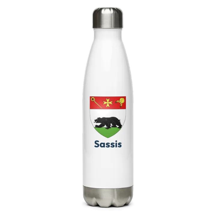 Gourde inox blason de Sassis