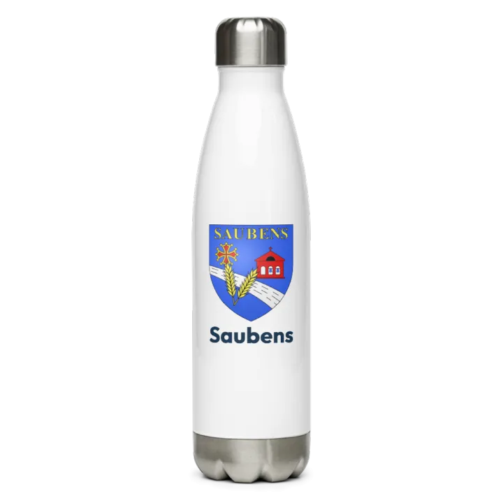 Gourde inox blason de Saubens