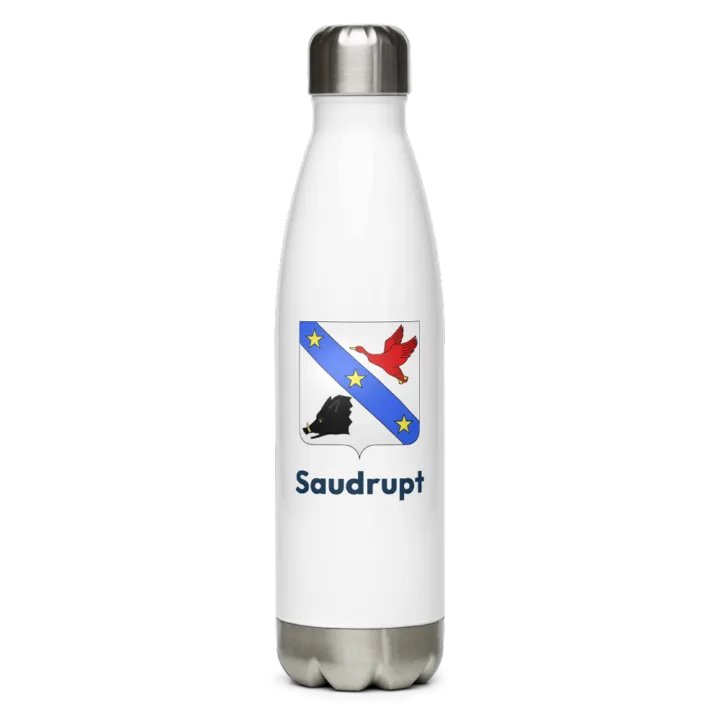Gourde inox blason de Saudrupt