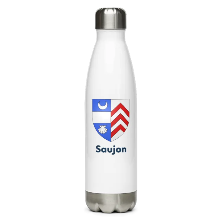 Gourde inox blason de Saujon