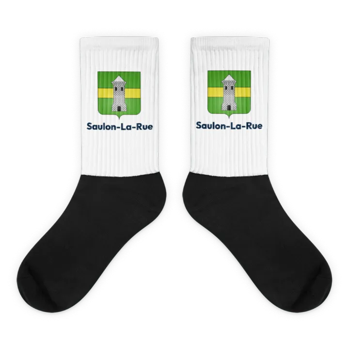 Chaussettes — blason de Saulon-la-Rue
