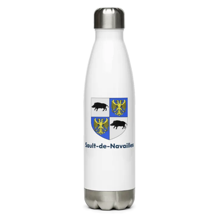 Gourde inox blason de Sault-de-Navailles