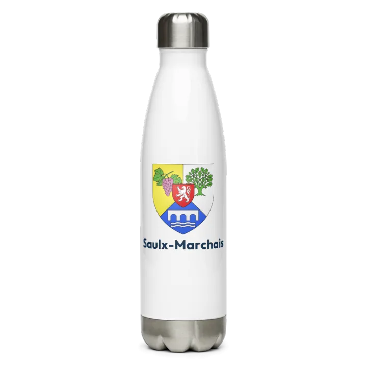 Gourde inox blason de Saulx-Marchais