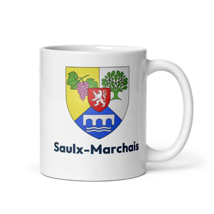 Mug blason de Saulx-Marchais
