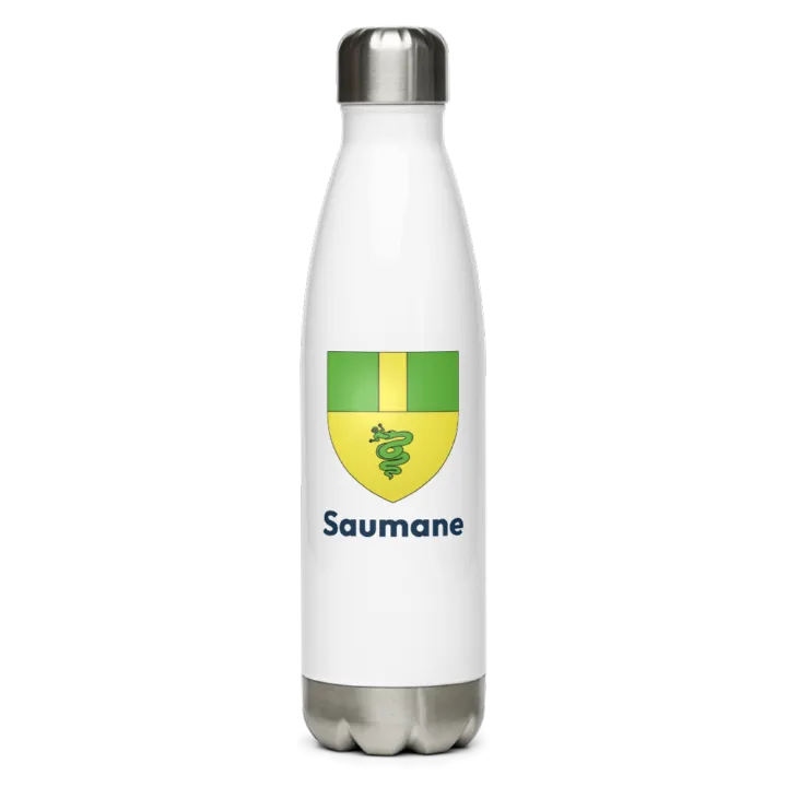 Gourde inox blason de Saumane
