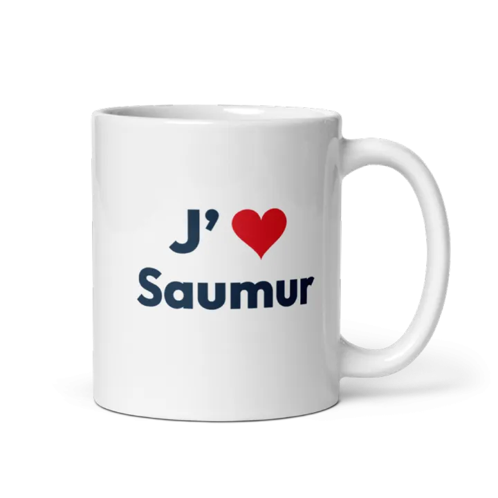 Mug « J’❤ Saumur »