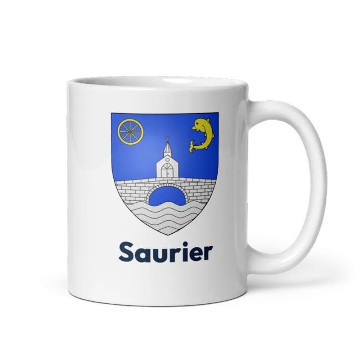 Mug blason de Saurier