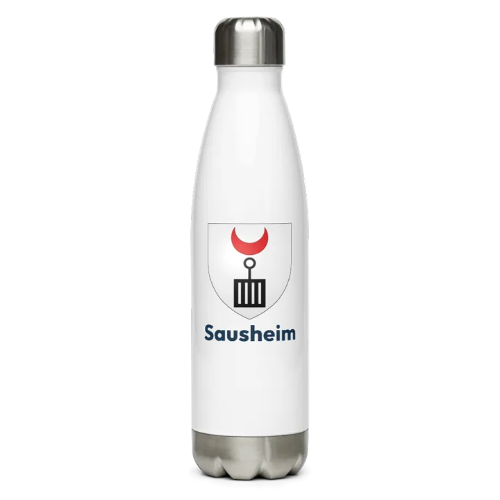 Gourde inox blason de Sausheim