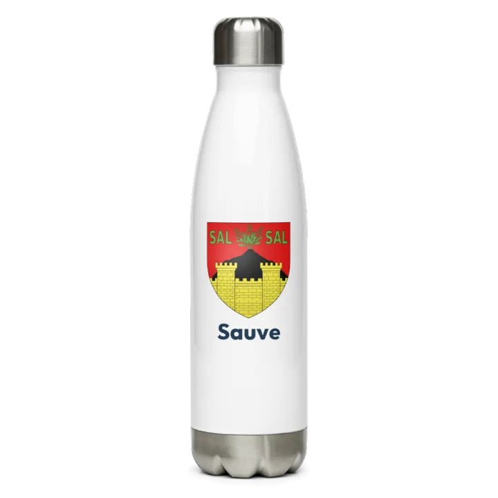 Gourde inox blason de Sauve