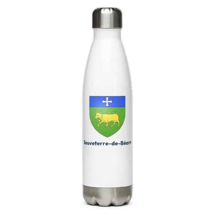 Gourde inox blason de Sauveterre-de-Béarn