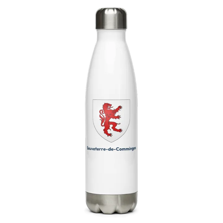 Gourde inox blason de Sauveterre-de-Comminges