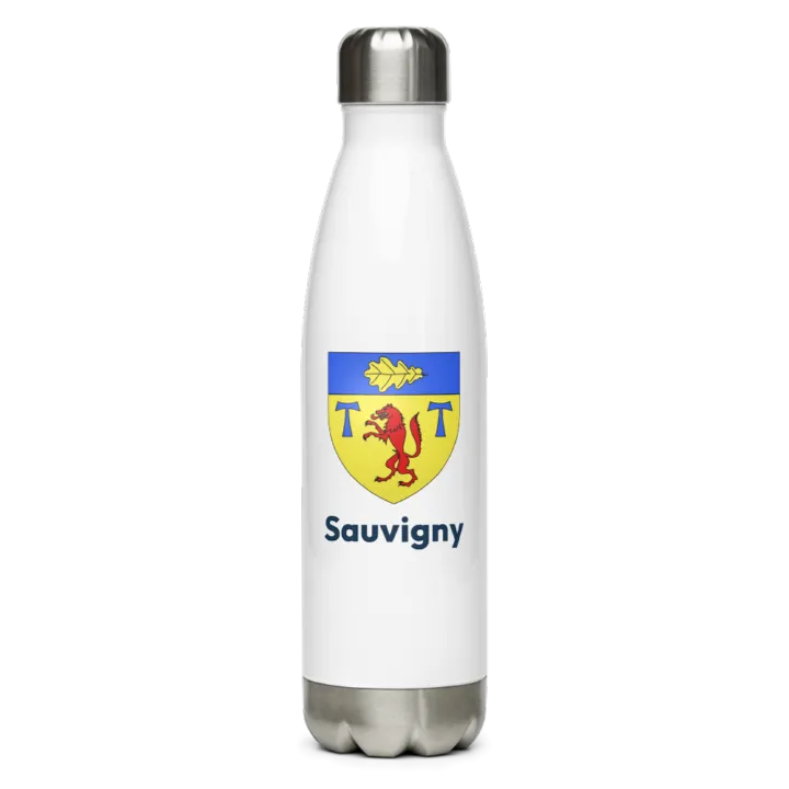 Gourde inox blason de Sauvigny