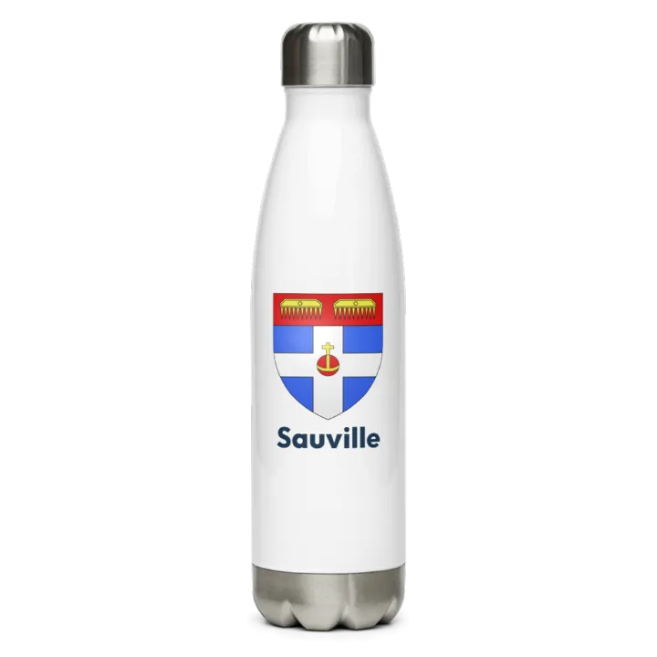Gourde inox blason de Sauville