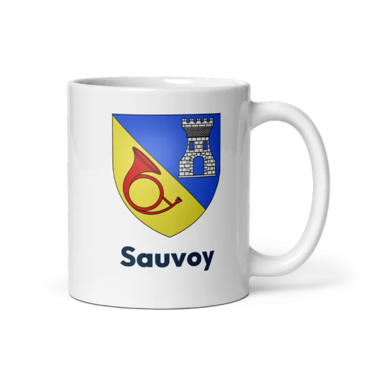 Mug blason de Sauvoy
