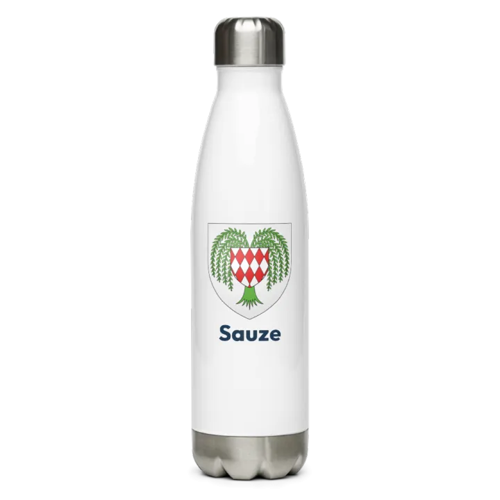 Gourde inox blason de Sauze