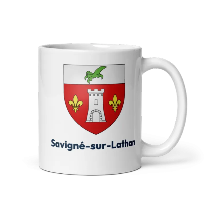 Mug blason de Savigné-sur-Lathan