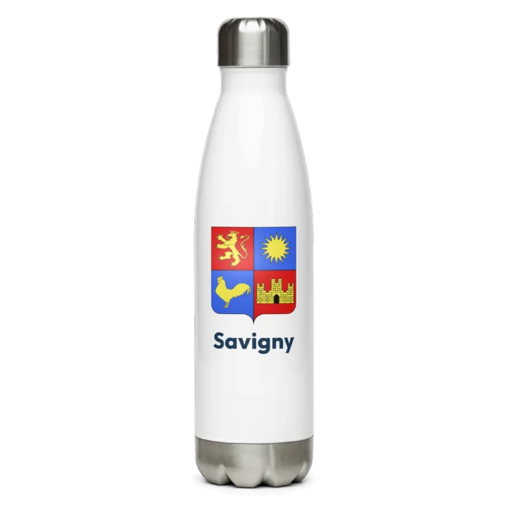 Gourde inox blason de Savigny