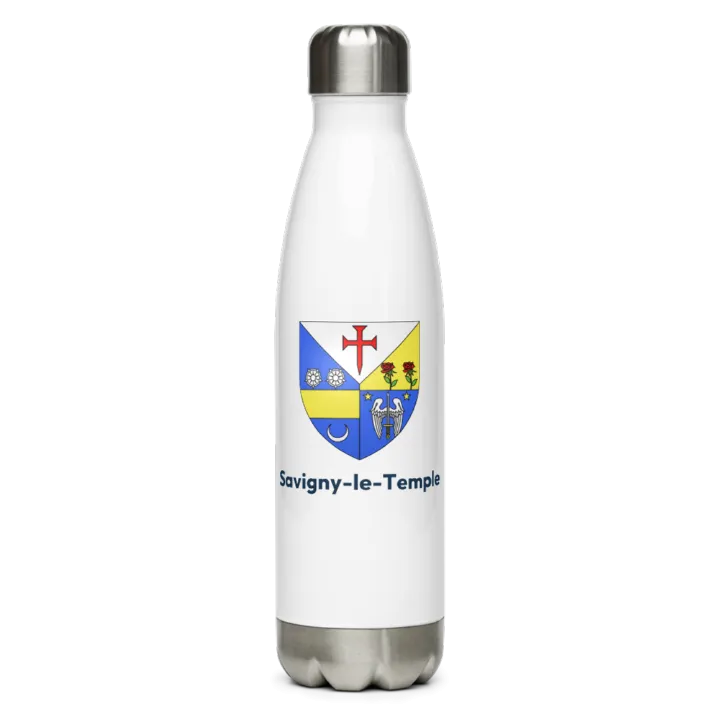 Gourde inox blason de Savigny-le-Temple