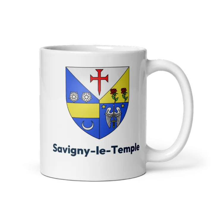 Mug blason de Savigny-le-Temple