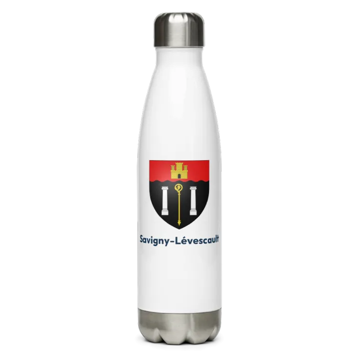 Gourde inox blason de Savigny-Lévescault
