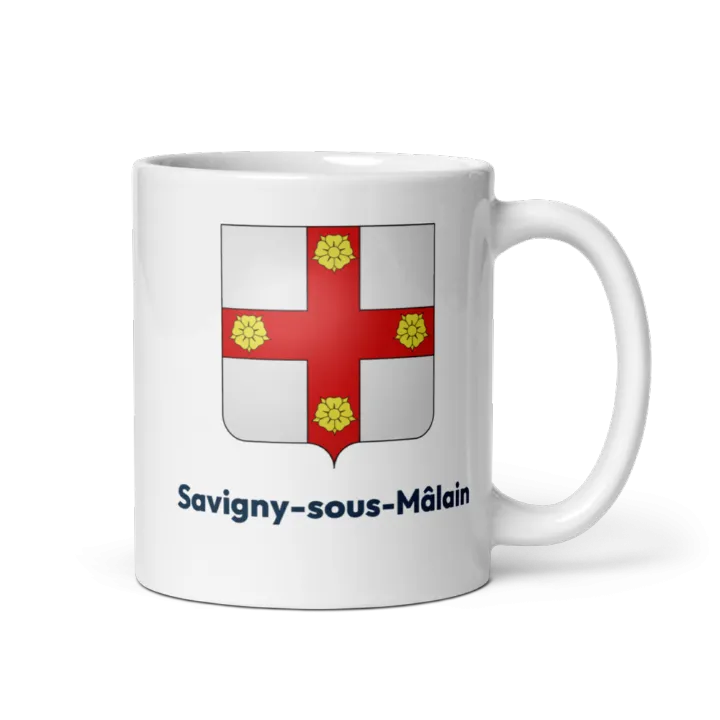 Mug blason de Savigny-sous-Mâlain