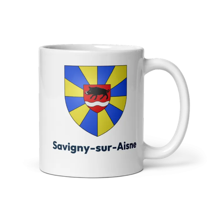 Mug blason de Savigny-sur-Aisne