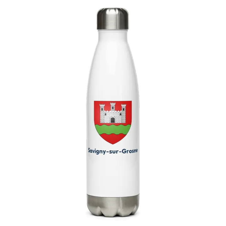 Gourde inox blason de Savigny-sur-Grosne