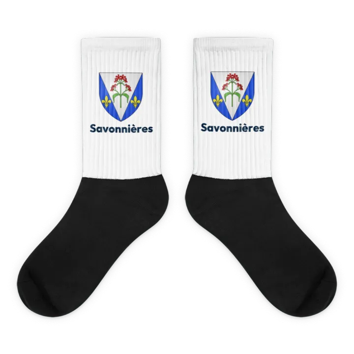 Chaussettes — blason de Savonnières