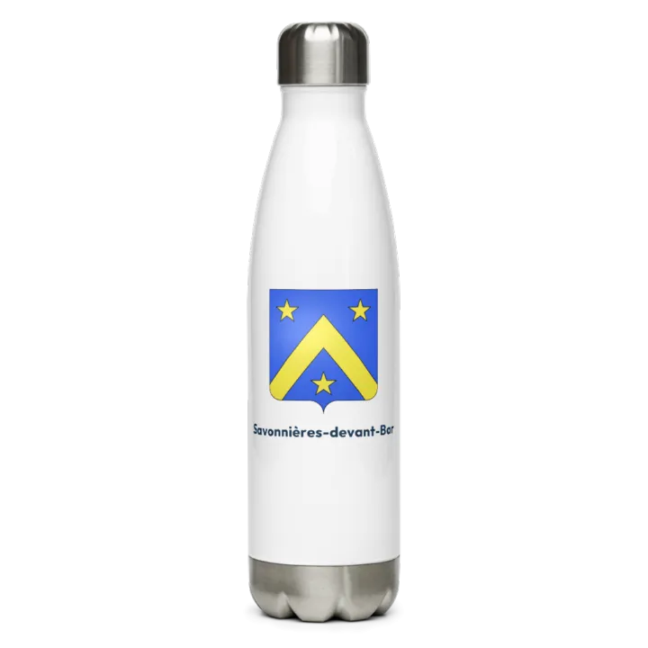 Gourde inox blason de Savonnières-devant-Bar
