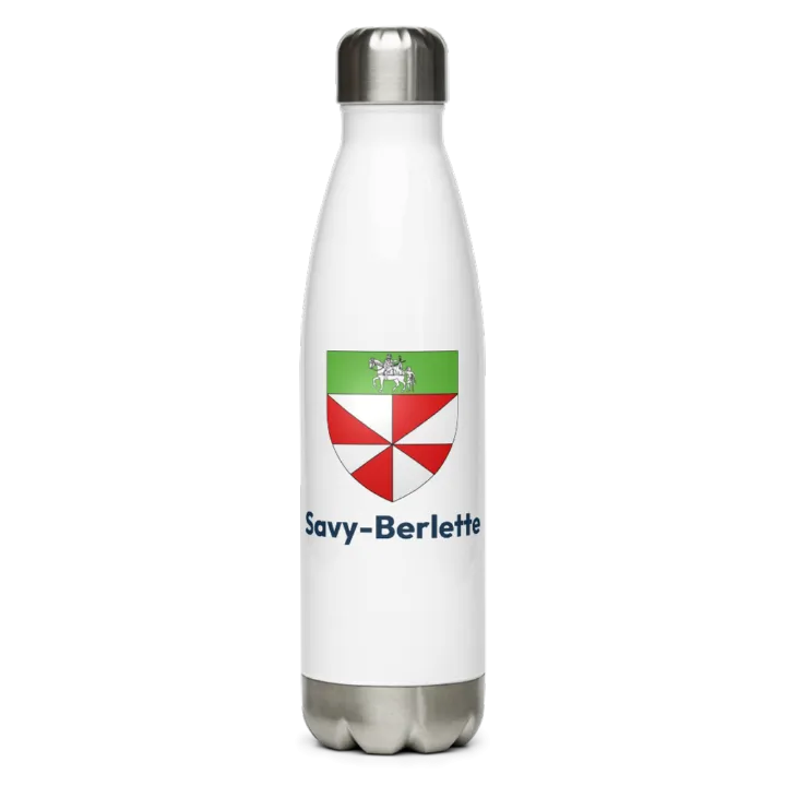 Gourde inox blason de Savy-Berlette