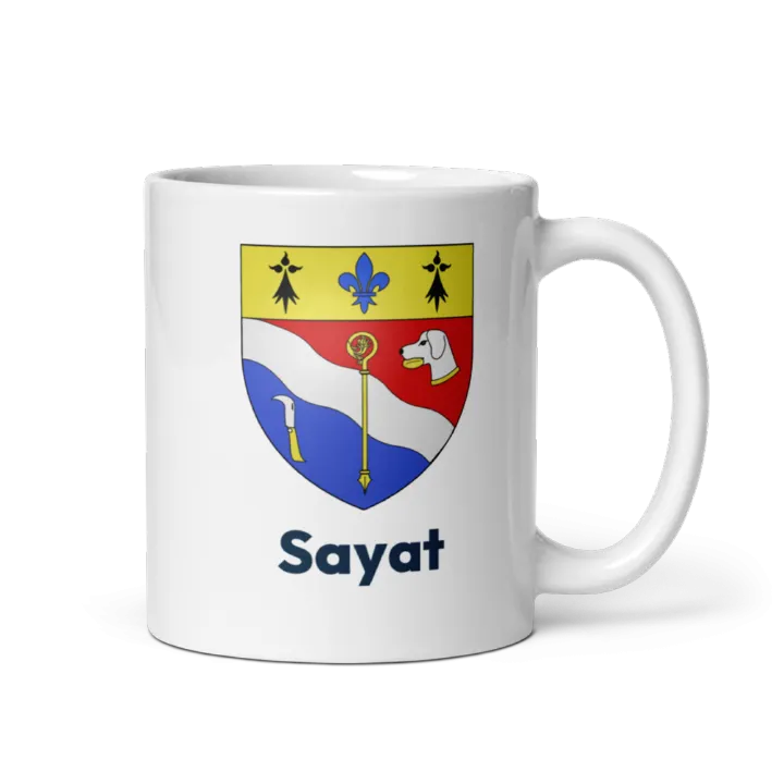 Mug blason de Sayat