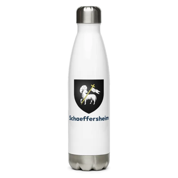 Gourde inox blason de Schaeffersheim
